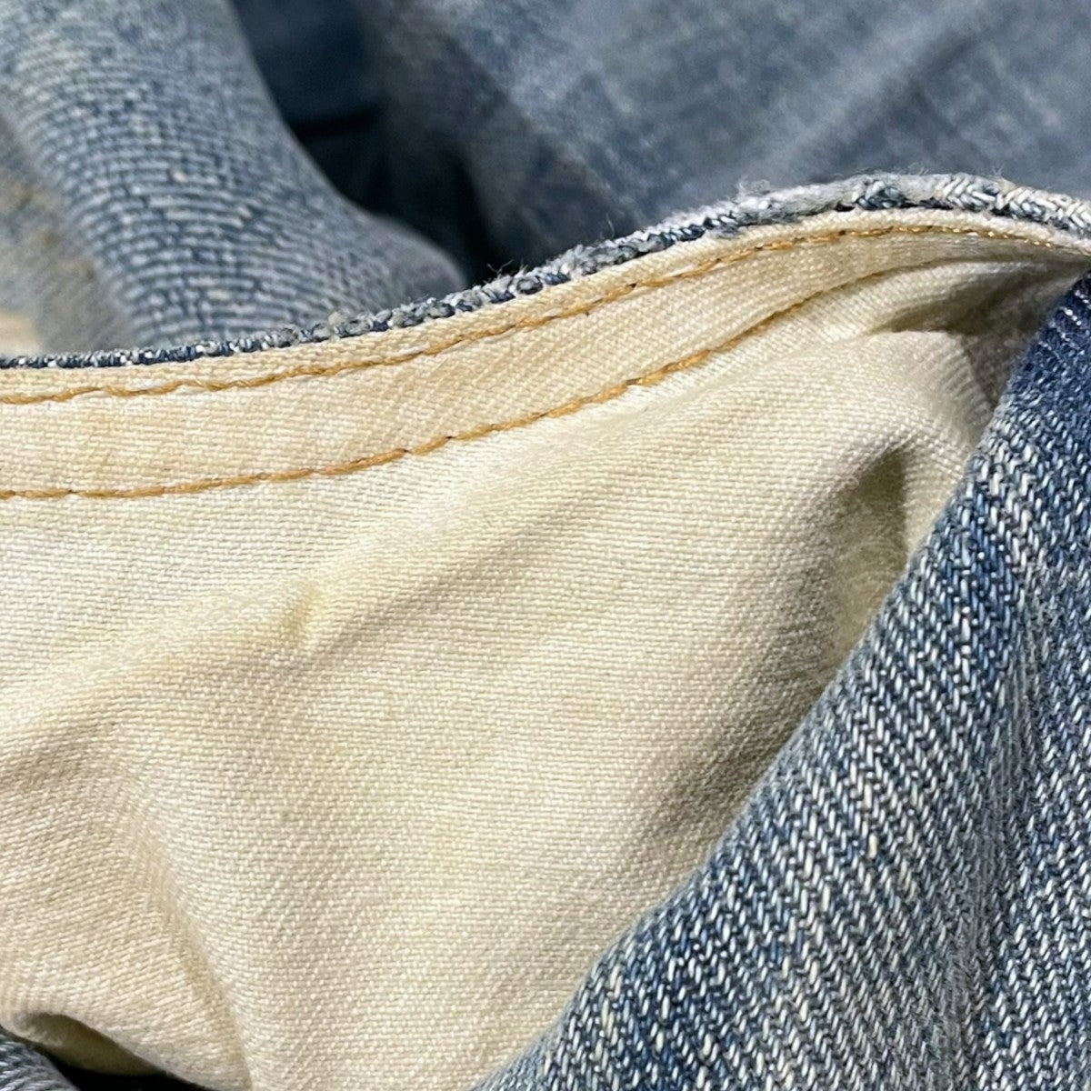 RRL 加工デニムパンツ SLIM FIT JAPAN WOVEN スリムフィット ジャパンウーヴン 古着・中古-5枚目のアイテム画像