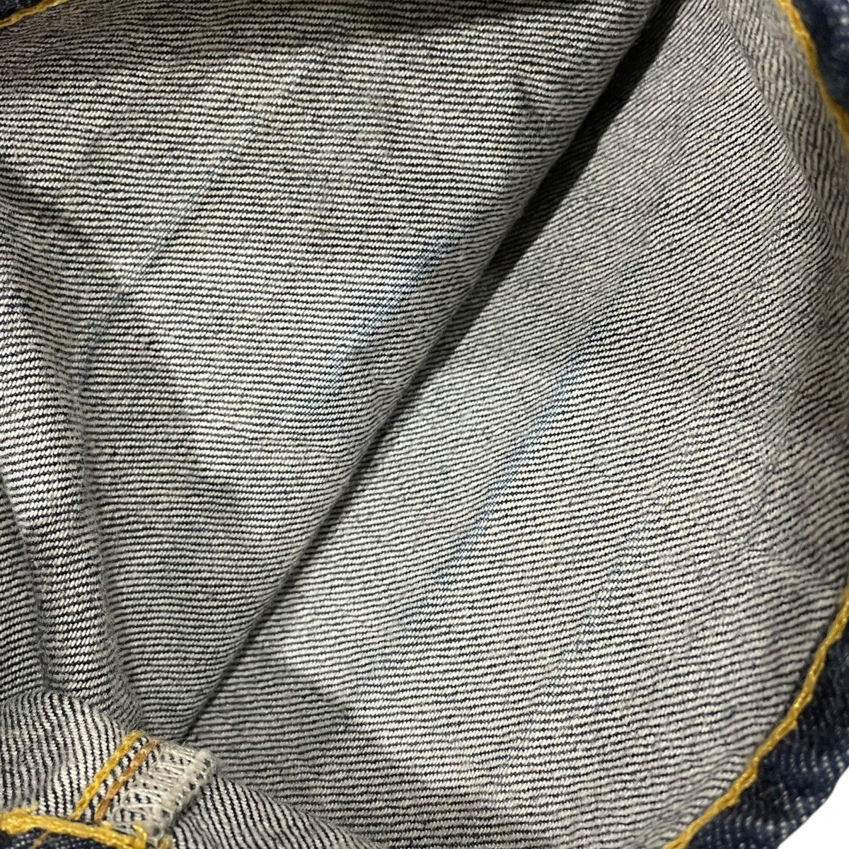 RRL ウォッシュ加工デニムパンツ AMERICAN WOVEN LOW STRAIGHT STILL WATER WASH 2 アメリカンウーヴン ローストレート R154RB09 古着・中古-6枚目のアイテム画像