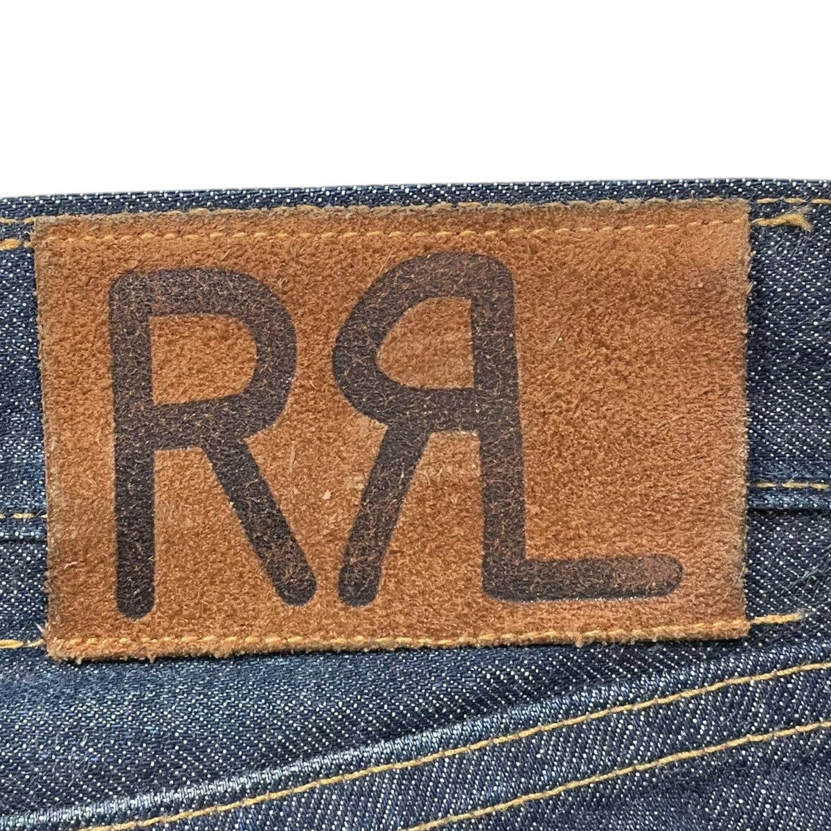 RRL ウォッシュ加工デニムパンツ AMERICAN WOVEN LOW STRAIGHT STILL WATER WASH 2 アメリカンウーヴン ローストレート R154RB09 古着・中古-7枚目のアイテム画像