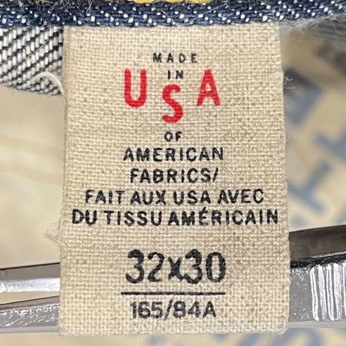 RRL ウォッシュ加工デニムパンツ AMERICAN WOVEN LOW STRAIGHT STILL WATER WASH 2 アメリカンウーヴン ローストレート R154RB09 古着・中古-8枚目のアイテム画像