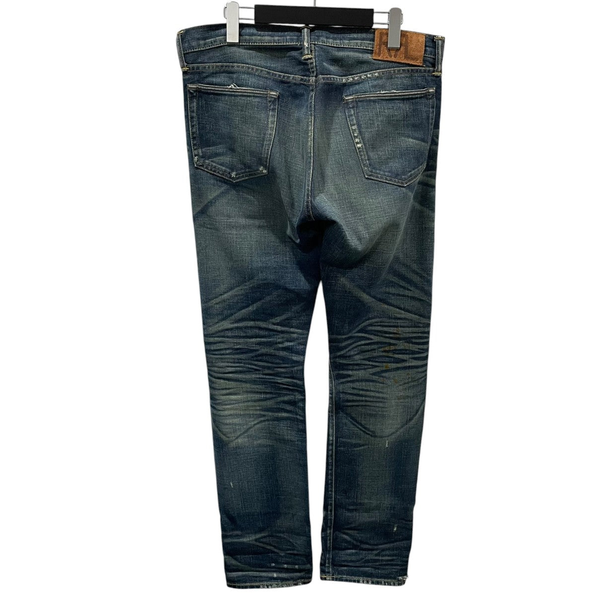 RRL 加工デニムパンツ Slim Fit Fairmont Selvedge Denim Jeans JAPAN WOVEN スリムフィット スリムフィット セルビッジ ジーンズ ジャパン ウーヴン 古着・中古-2枚目のアイテム画像