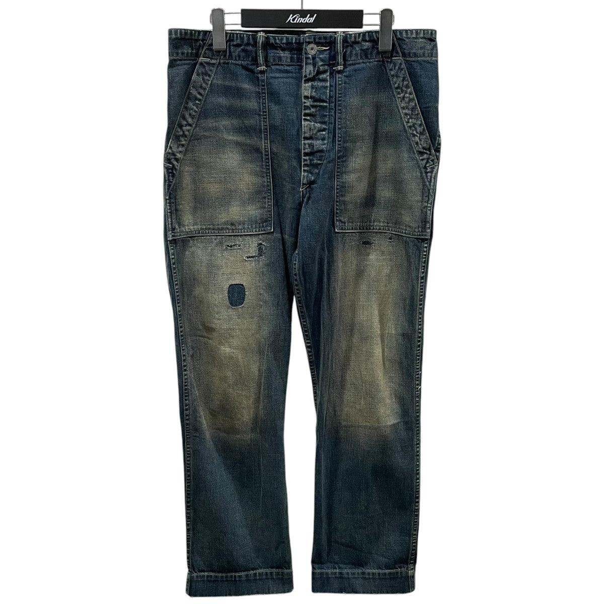 RRL 加工デニムベイカーパンツ 4700211567 古着・中古-1枚目のアイテム画像