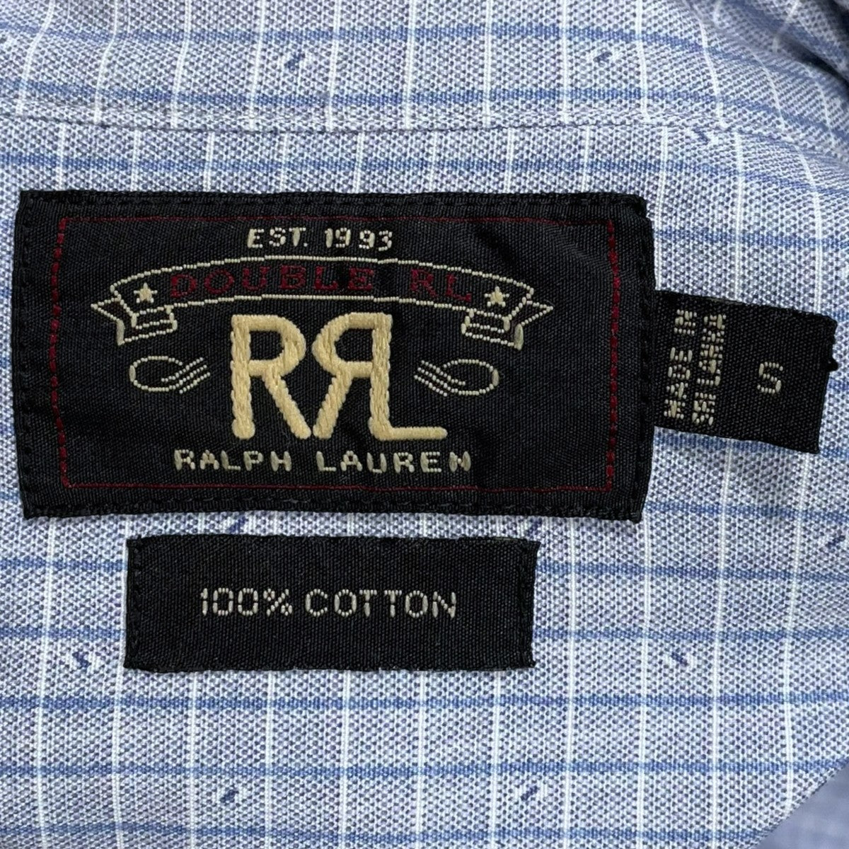 RRL チェック柄シャツ 古着・中古-7枚目のアイテム画像
