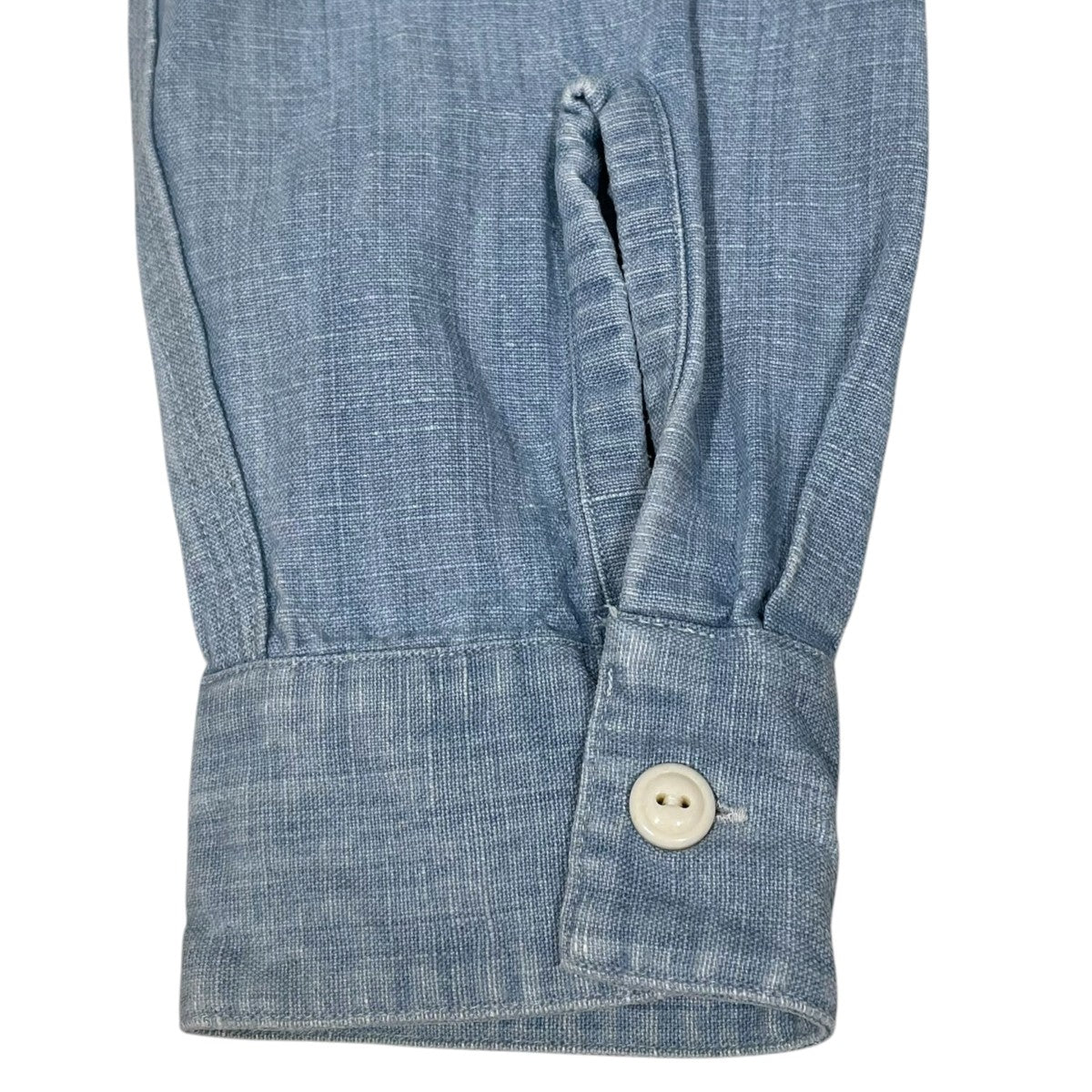 RRL コットン ヘンプ デニムシャツ 古着・中古-4枚目のアイテム画像