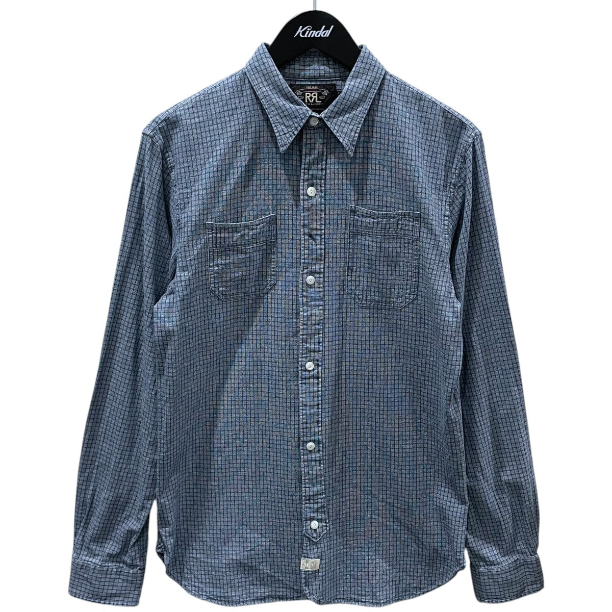 RRL チェック柄シャツ 古着・中古-1枚目のアイテム画像