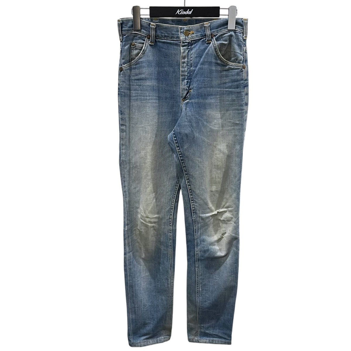 LEE 70〜80s デニムパンツ 42TALON ボタン裏15 古着・中古-1枚目のアイテム画像