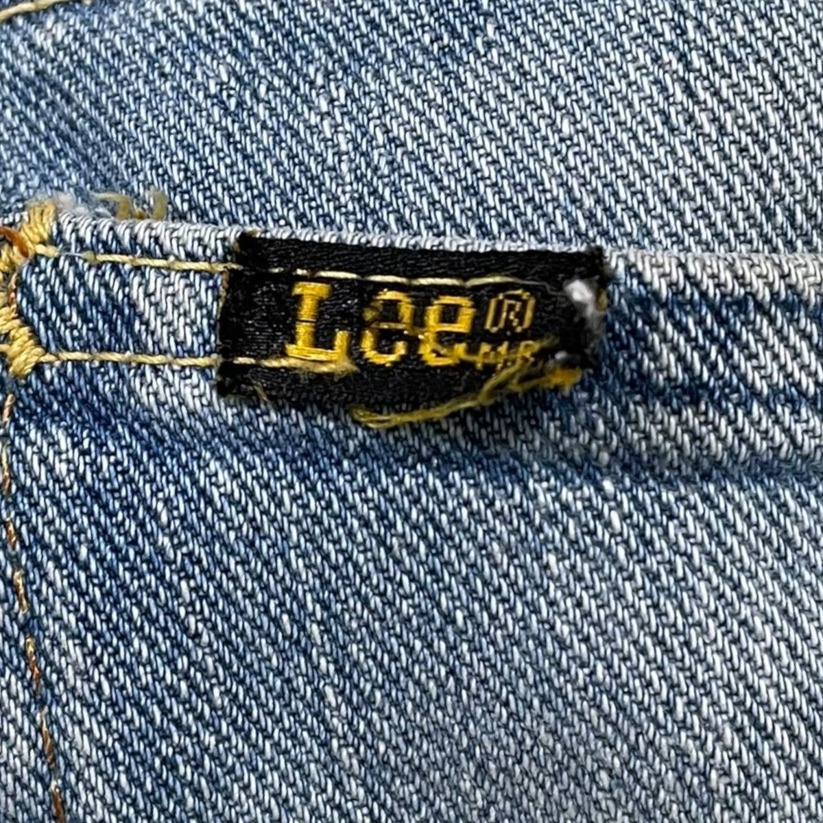 LEE 70〜80s デニムパンツ 42TALON ボタン裏15 古着・中古-8枚目のアイテム画像