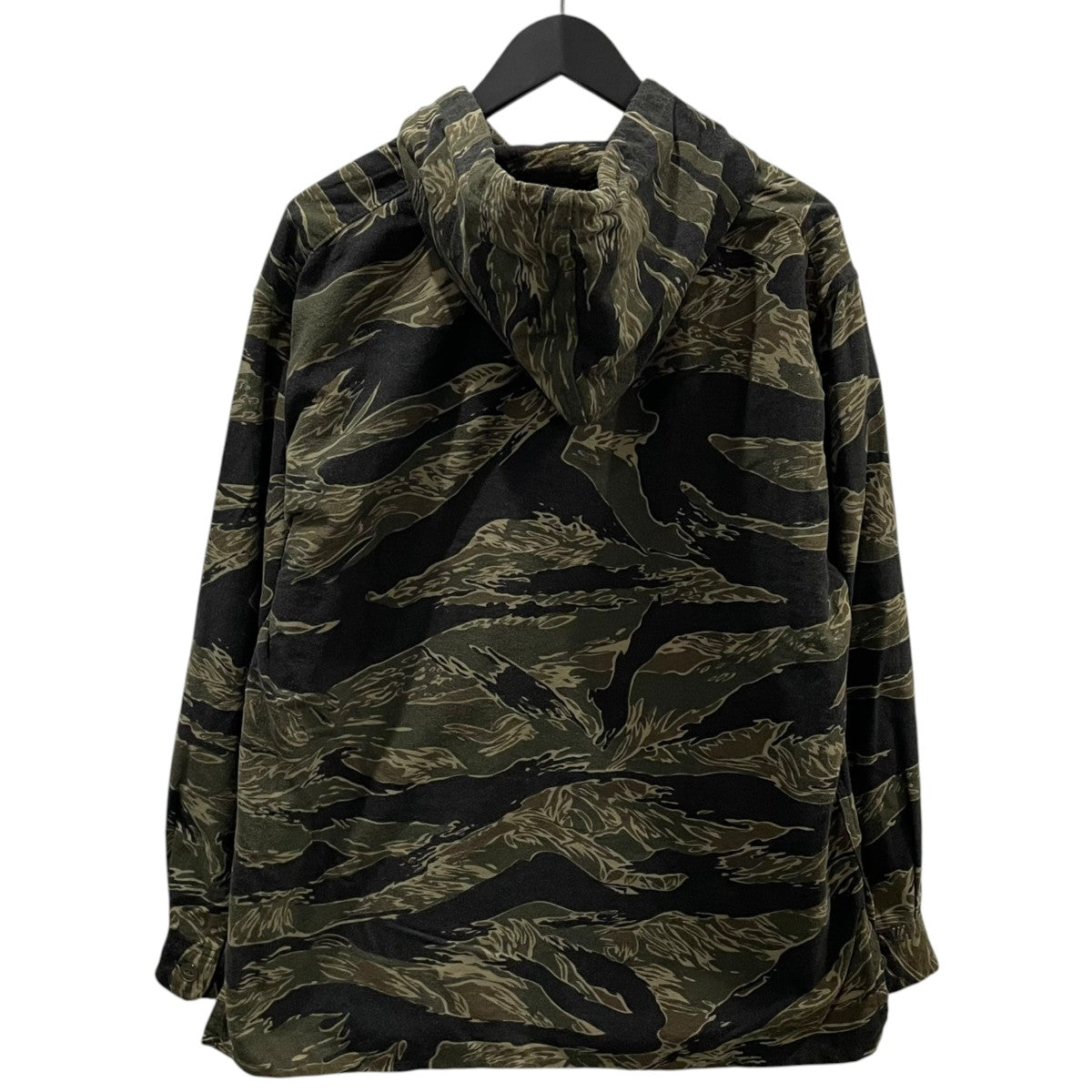 20AW タイガーカモ柄フランネルアノラックパーカー Landscaper Shell Bud Half Flannel Tiger Camo ランドスケーパーシェルバドハーフ SF-201715