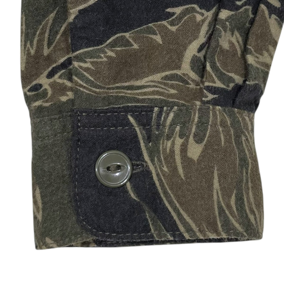 20AW タイガーカモ柄フランネルアノラックパーカー Landscaper Shell Bud Half Flannel Tiger Camo ランドスケーパーシェルバドハーフ SF-201715