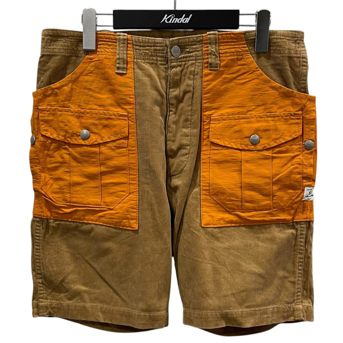 コーデュロイ切替ハーフパンツ Botanical Scout Pants 1／2 ボタニカルスカウトパンツ 1／2