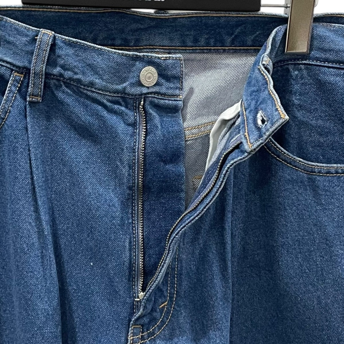 BEAMS デニムパンツ Wide Tapered Denim ワイドテーパードデニム 11-21-1131-791 古着・中古-3枚目のアイテム画像