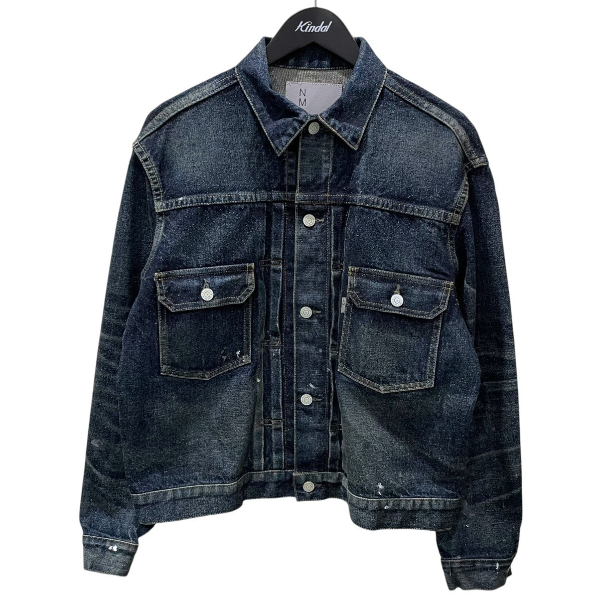 new manual 26SS 加工デニムジャケット #006 LV 2ND T-BACK JACKET 2026SSJK-YY-0003 古着・中古-1枚目のアイテム画像