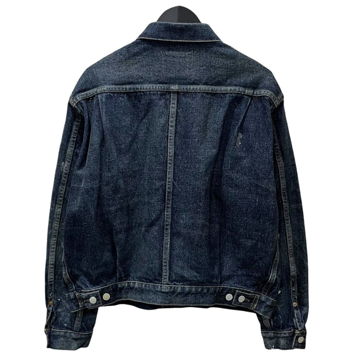new manual 26SS 加工デニムジャケット #006 LV 2ND T-BACK JACKET 2026SSJK-YY-0003 古着・中古-2枚目のアイテム画像