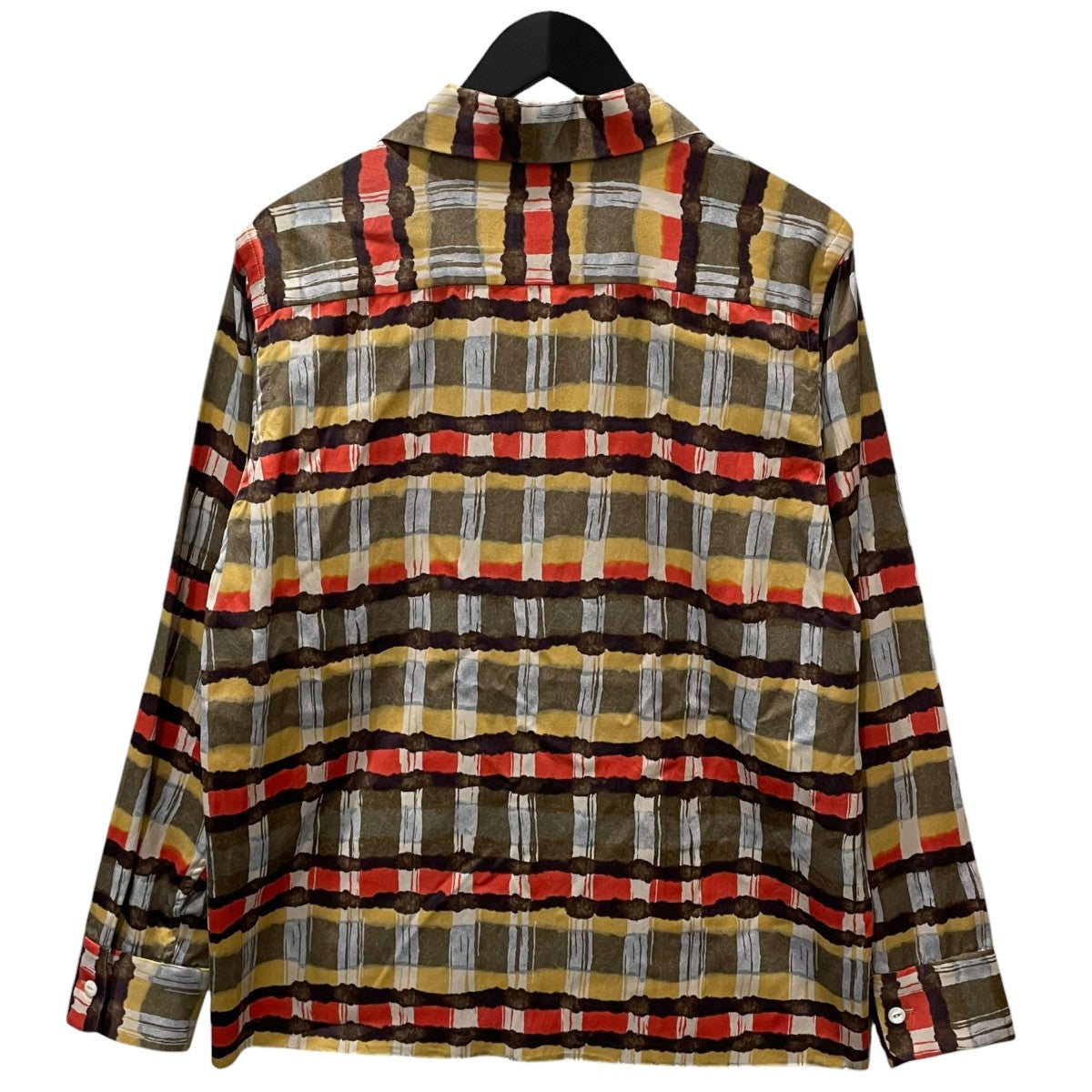 needles 24SS Cut-off Bottom Classic Shirt カットオフ ボタンクラシックシャツ FK141 古着・中古-2枚目のアイテム画像