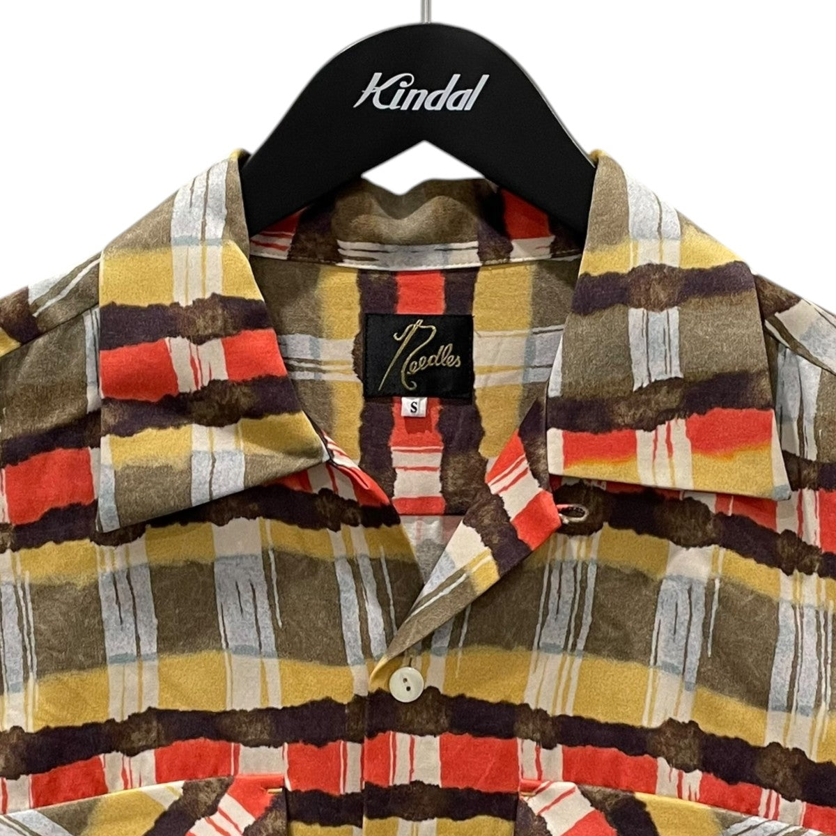 needles 24SS Cut-off Bottom Classic Shirt カットオフ ボタンクラシックシャツ FK141 古着・中古-3枚目のアイテム画像