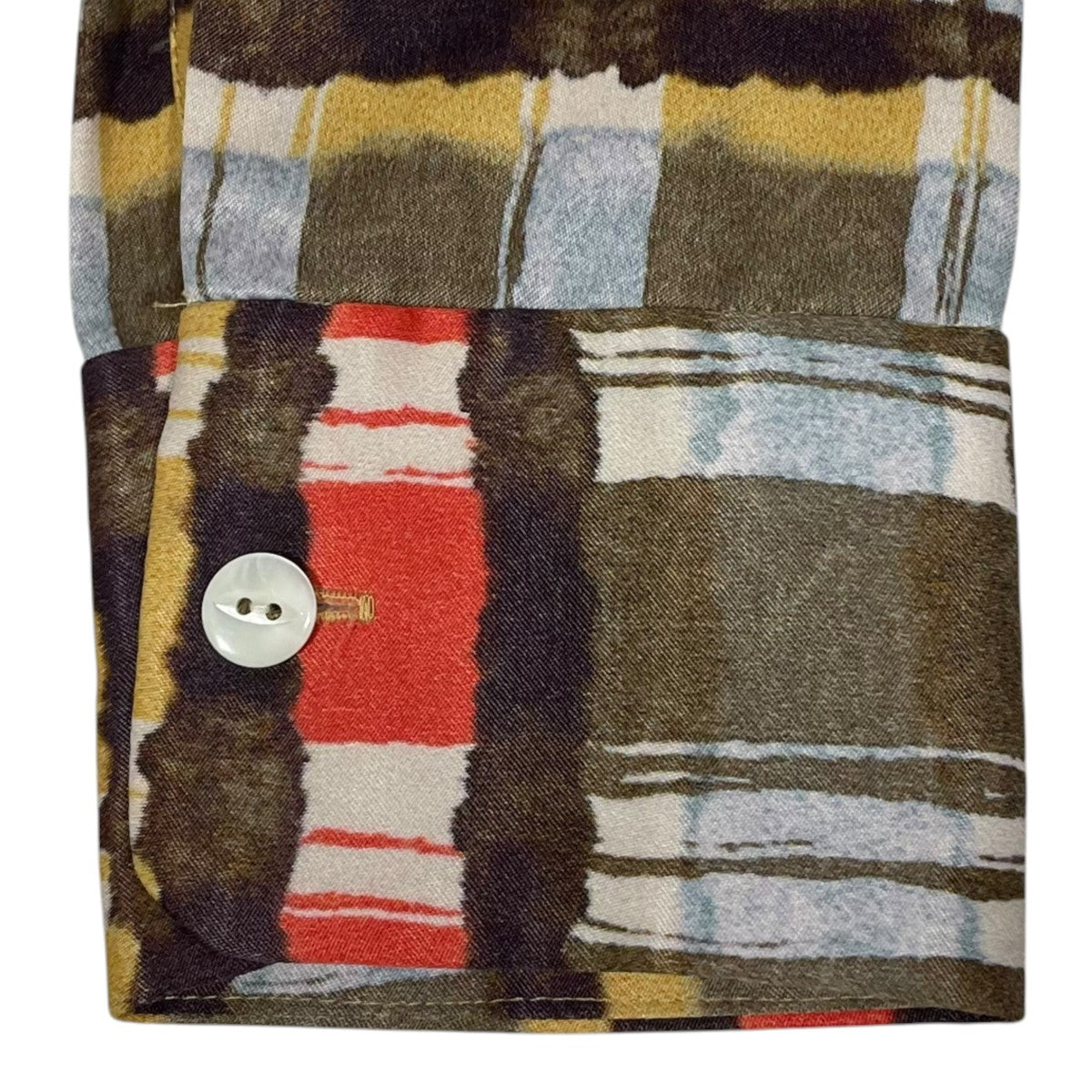 needles 24SS Cut-off Bottom Classic Shirt カットオフ ボタンクラシックシャツ FK141 古着・中古-4枚目のアイテム画像