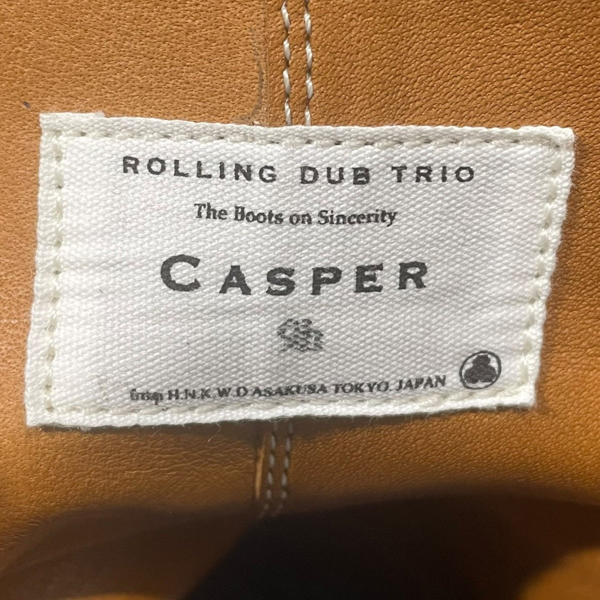 ROLLING DUB TRIO 25SS サイドジップブーツ CASPER キャスパー RDT-A14 古着・中古-9枚目のアイテム画像