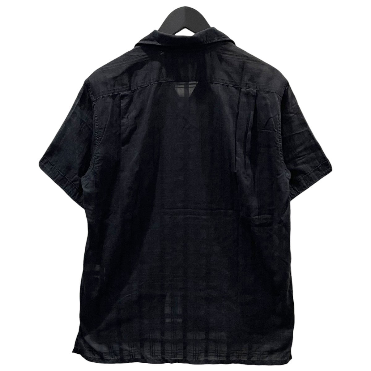 Engineered Garments チェック柄オープンカラー半袖シャツ 古着・中古-2枚目のアイテム画像