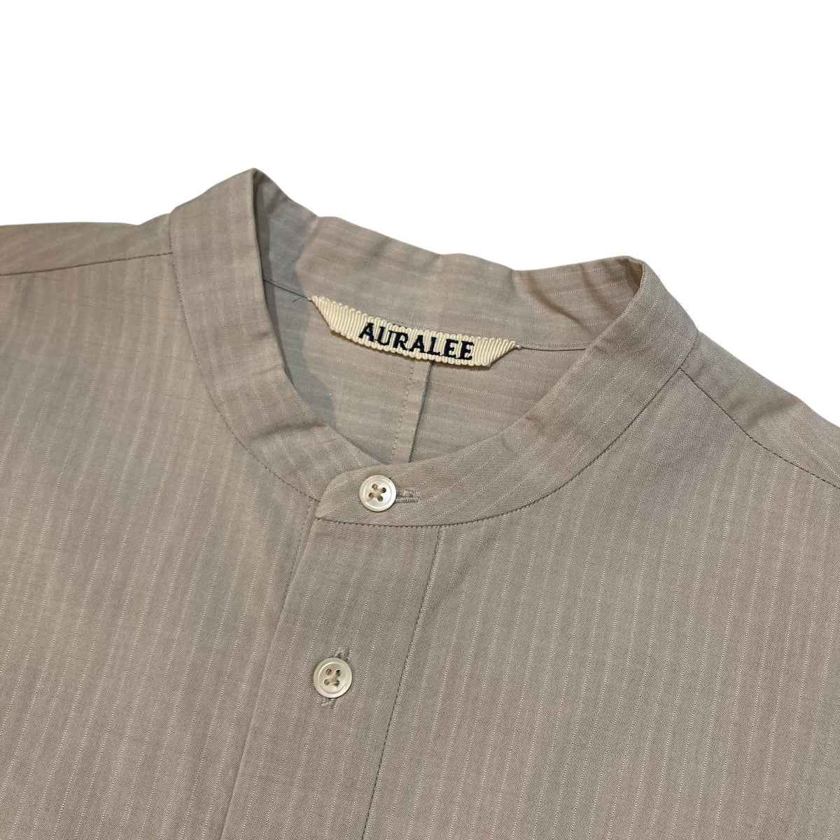 AURALEE 半袖シャツ A21SS06FL 古着・中古-3枚目のアイテム画像