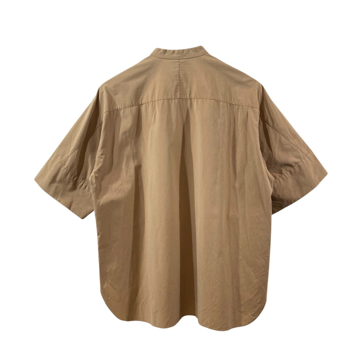 AURALEE WASHED FINX RIPSTOP CHAMBRAY半袖シャツA21SS06FL 古着・中古-2枚目のアイテム画像