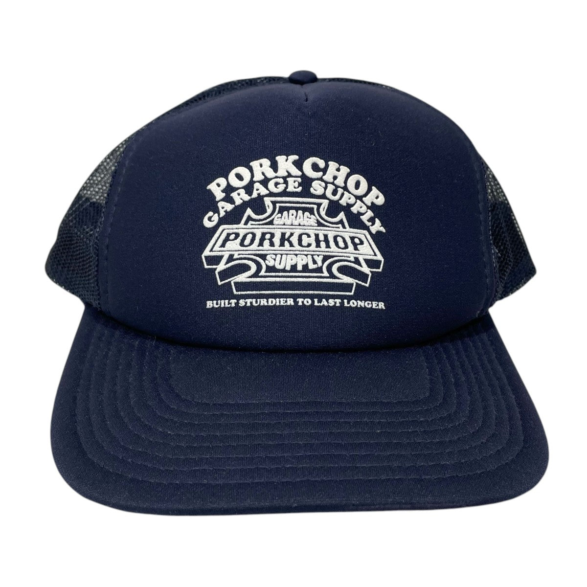 PORKCHOP GARAGE SUPPLY 23AW メッシュキャップ 3D B＆S MESH CAP 古着・中古-2枚目のアイテム画像