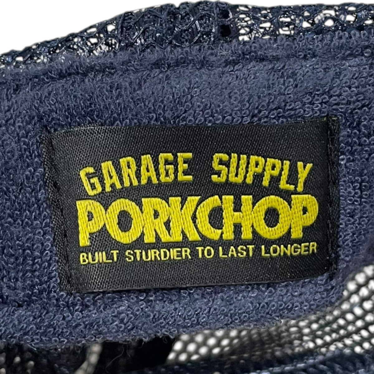 PORKCHOP GARAGE SUPPLY 23AW メッシュキャップ 3D B＆S MESH CAP 古着・中古-8枚目のアイテム画像