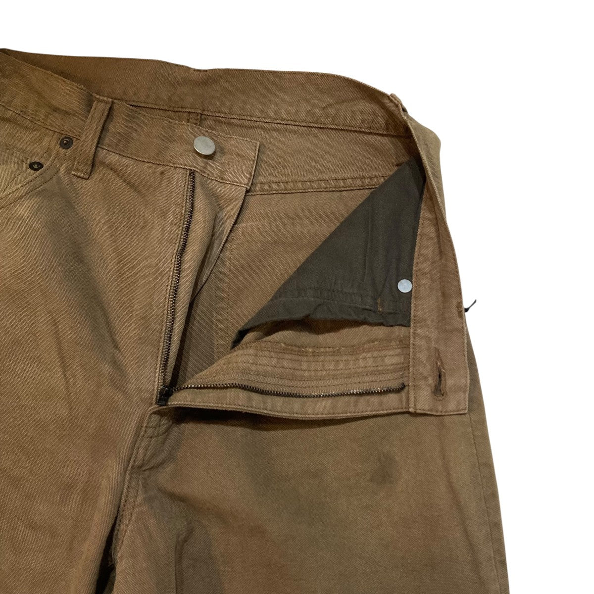ssstein 26SSSulfur Dyed Oxford Vintage Wide PantsヴィンテージワイドパンツST.1395 古着・中古-3枚目のアイテム画像
