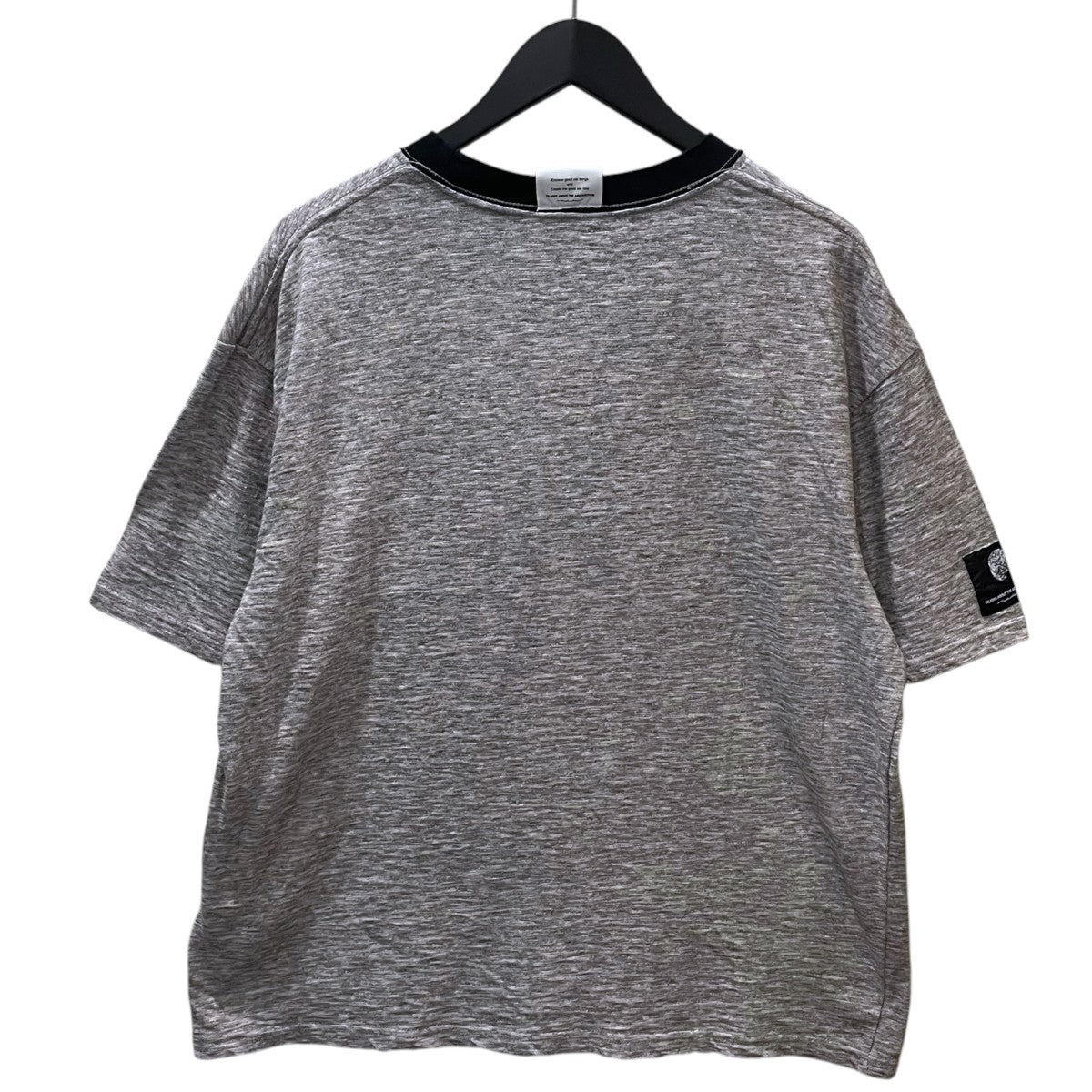 TALKING ABOUT THE ABSTRACTION 26SS リンガーTシャツ MAGATAMA TEE マガタマ ティー 26SS-T-021 古着・中古-2枚目のアイテム画像