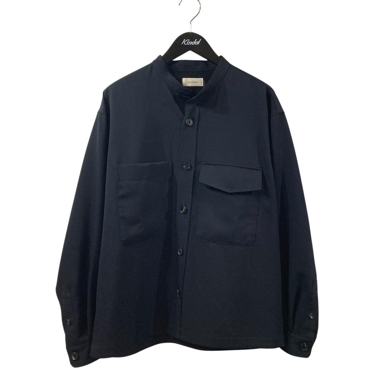 The CLASIK ノーカラーシャツCKSH-116 古着・中古-1枚目のアイテム画像