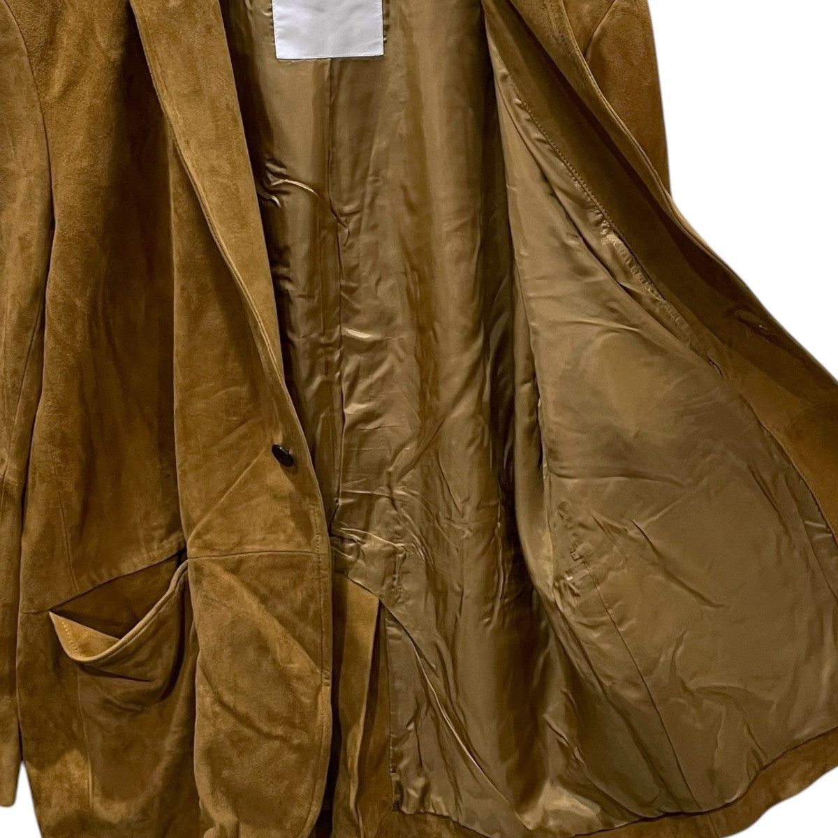 26SS レザージャケット Suede Single Breasted Jacket スエードシングルブレーステッドジャケット S26J047-SDTG