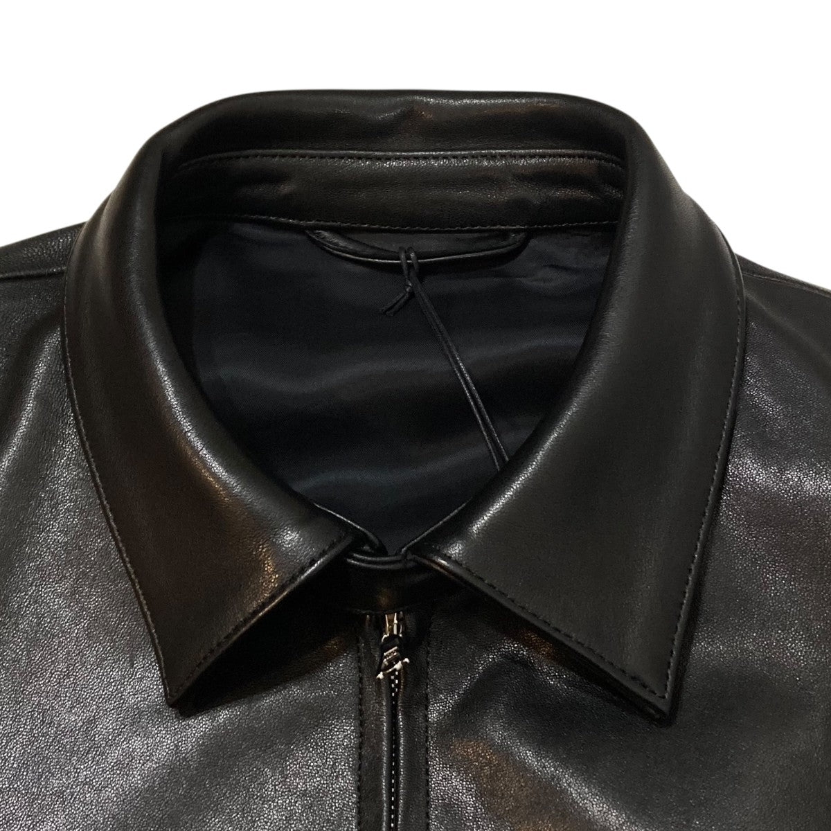 ssstein 26SSLambs Leather Light Zip JacketレザージャケットST.1379 古着・中古-3枚目のアイテム画像