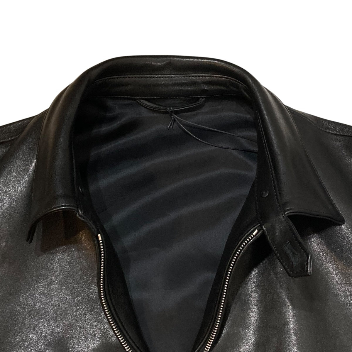 ssstein 26SSLambs Leather Light Zip JacketレザージャケットST.1379 古着・中古-4枚目のアイテム画像
