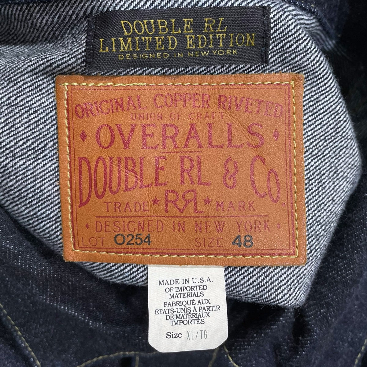デニムジャケット TYPE 1 JACKET 50th T-BACK O254／38-18-0981-770／