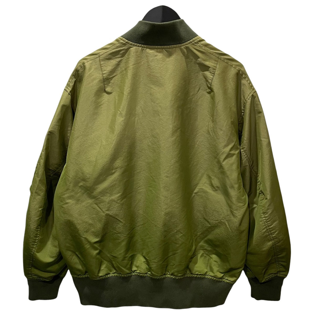 25AW ジップアップジャケット MIL Flight Jacket Iridescent Twill ミル フライトジャケット イリディセント ツイル 38-18-0844-139