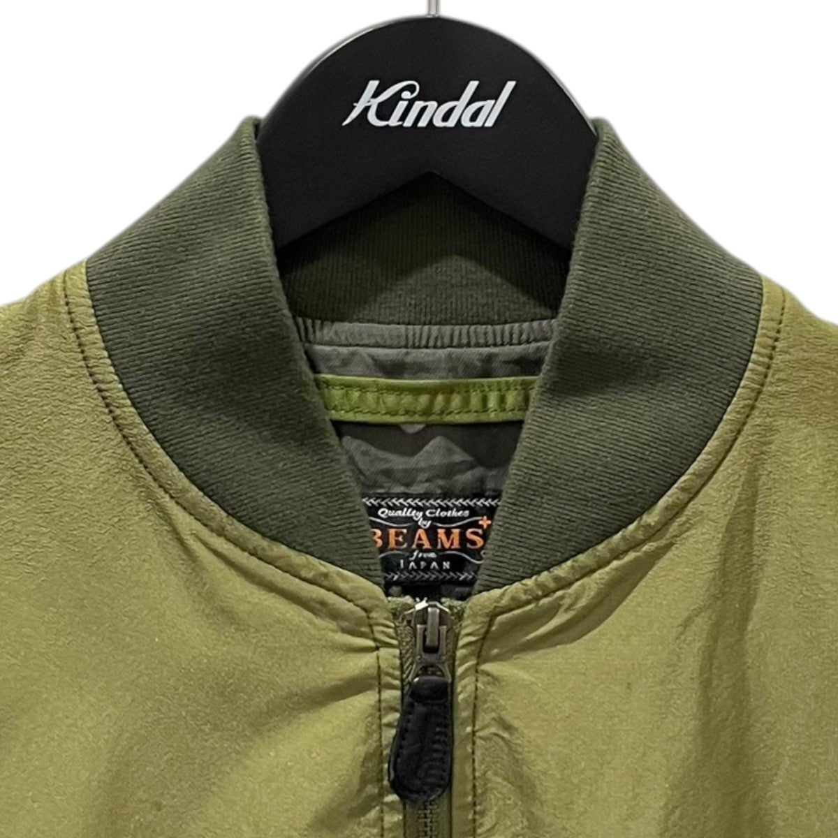 25AW ジップアップジャケット MIL Flight Jacket Iridescent Twill ミル フライトジャケット イリディセント ツイル 38-18-0844-139