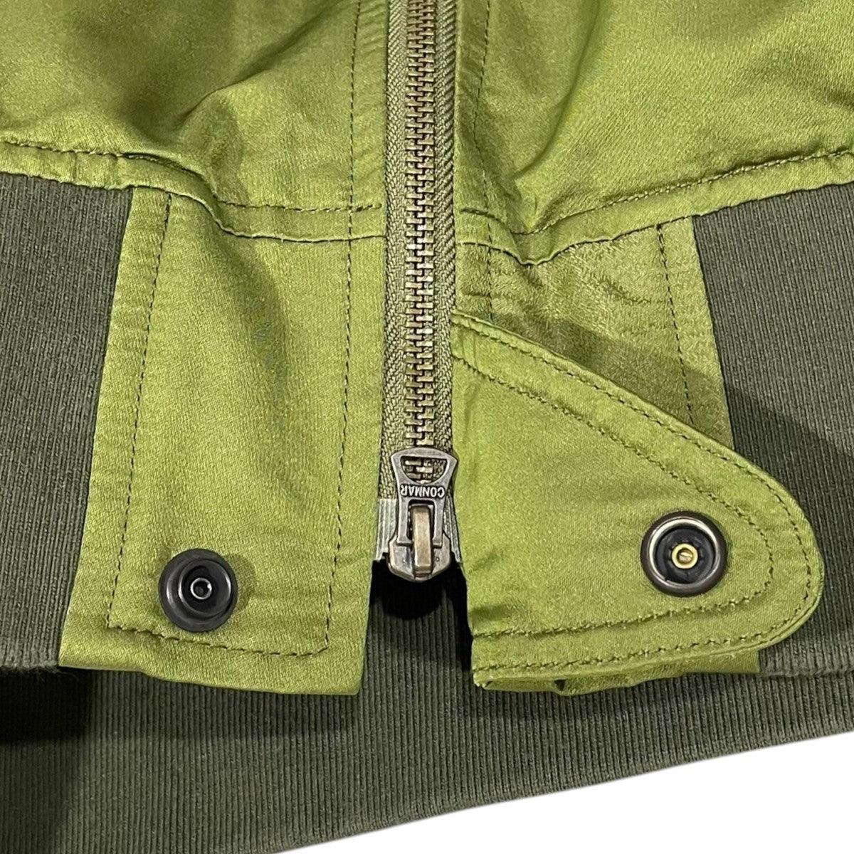 25AW ジップアップジャケット MIL Flight Jacket Iridescent Twill ミル フライトジャケット イリディセント ツイル 38-18-0844-139