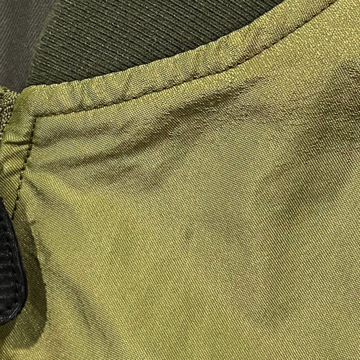25AW ジップアップジャケット MIL Flight Jacket Iridescent Twill ミル フライトジャケット イリディセント ツイル 38-18-0844-139