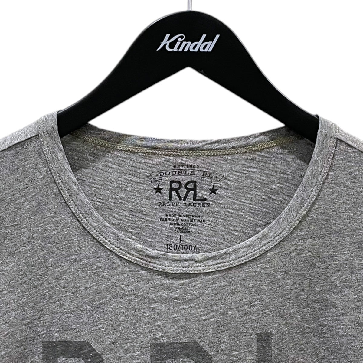 RRL ロゴプリントTシャツ Logo Jersey Crewneck T-Shirt ロゴジャージー クルーネック ティーシャツ 782911450001 古着・中古-3枚目のアイテム画像