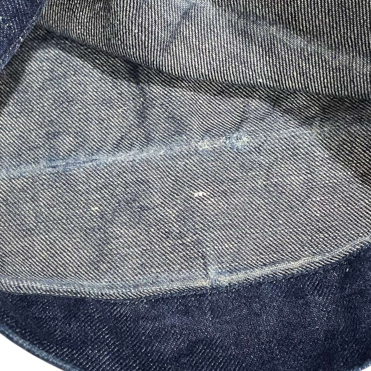 Handwerker 21SS コットンリネン タックワイドデニムパンツ DENIM HW WIDE TROUSERS デニムHWワイドトラウザーズ 211505 古着・中古-5枚目のアイテム画像