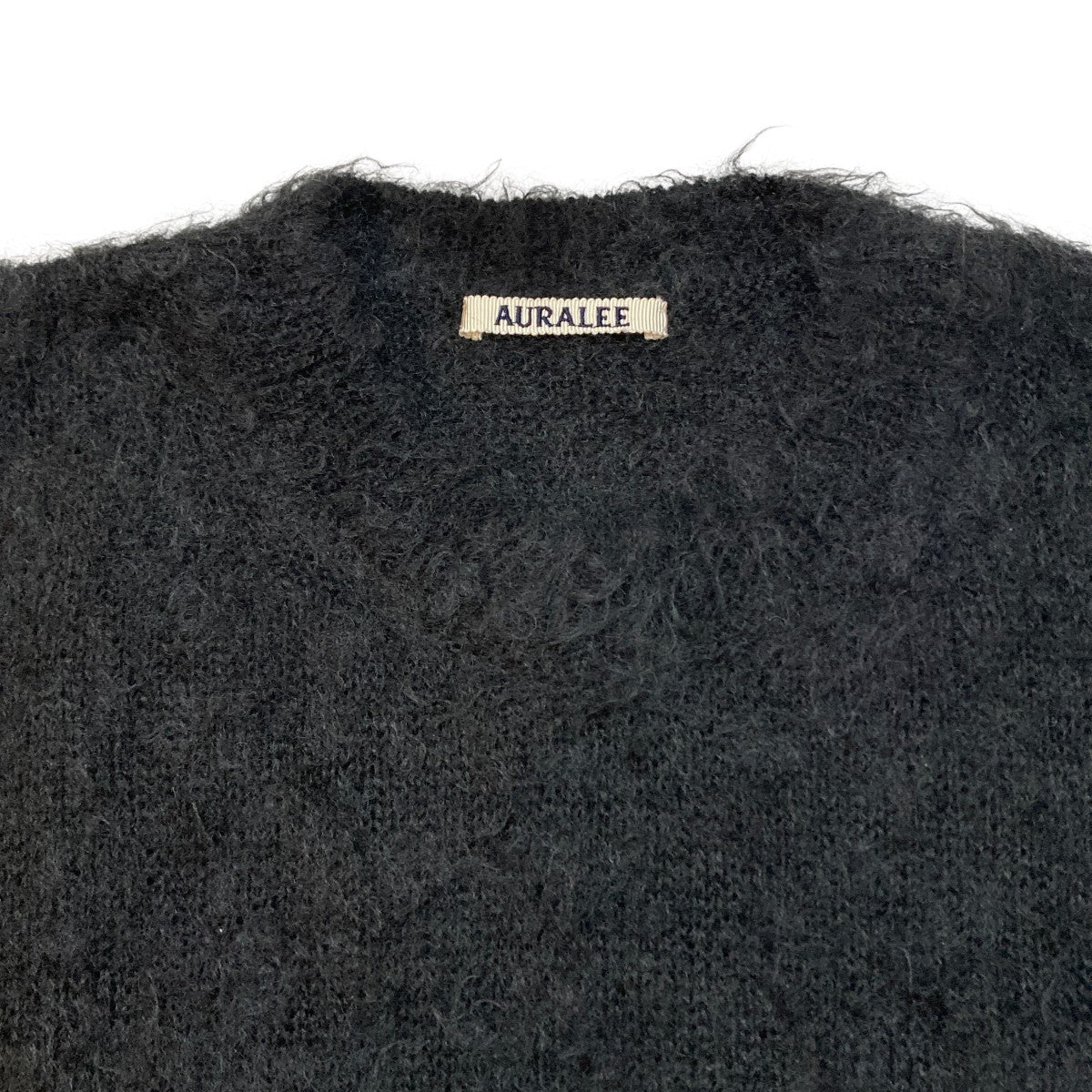 BRUSHED SUPER KID MOHAIR KNIT  P OモヘアニットA25AP02KM