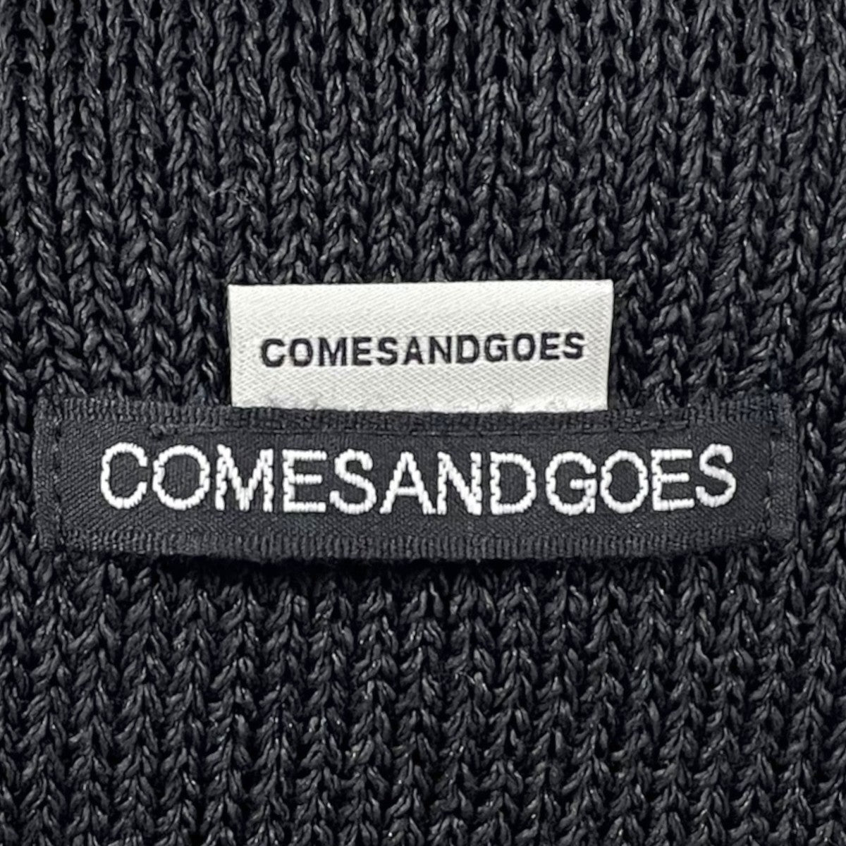 COMES AND GOES ペーパーニットキャップ 和紙 5G STANDARD KNIT スタンダードニット 27201 古着・中古-4枚目のアイテム画像