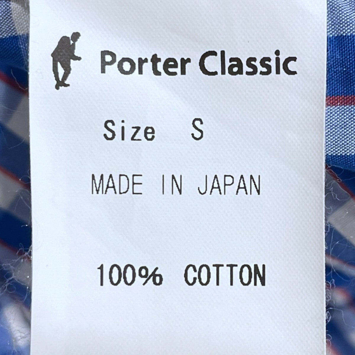 Porter Classic(ポータークラシック) チェック柄オープンカラー半袖