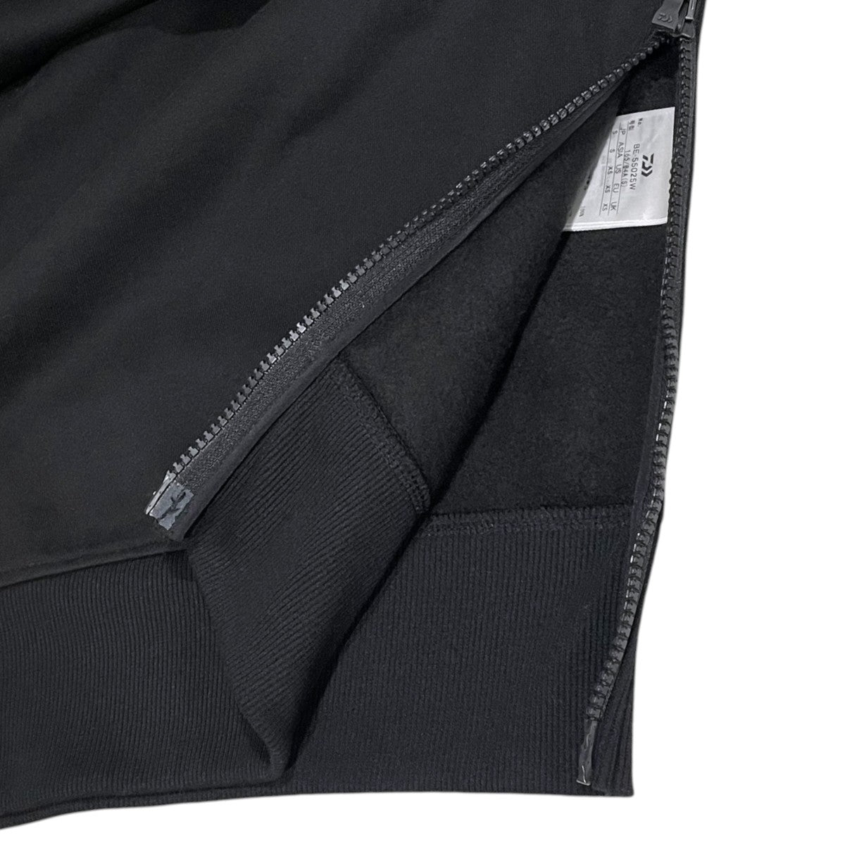 DAIWA PIER39 25AW ハーフジップベスト TECH SWEAT ZIP VEST PULLOVER テック スウェット ジップ ベスト プルオーバー BE-55025W 古着・中古-4枚目のアイテム画像