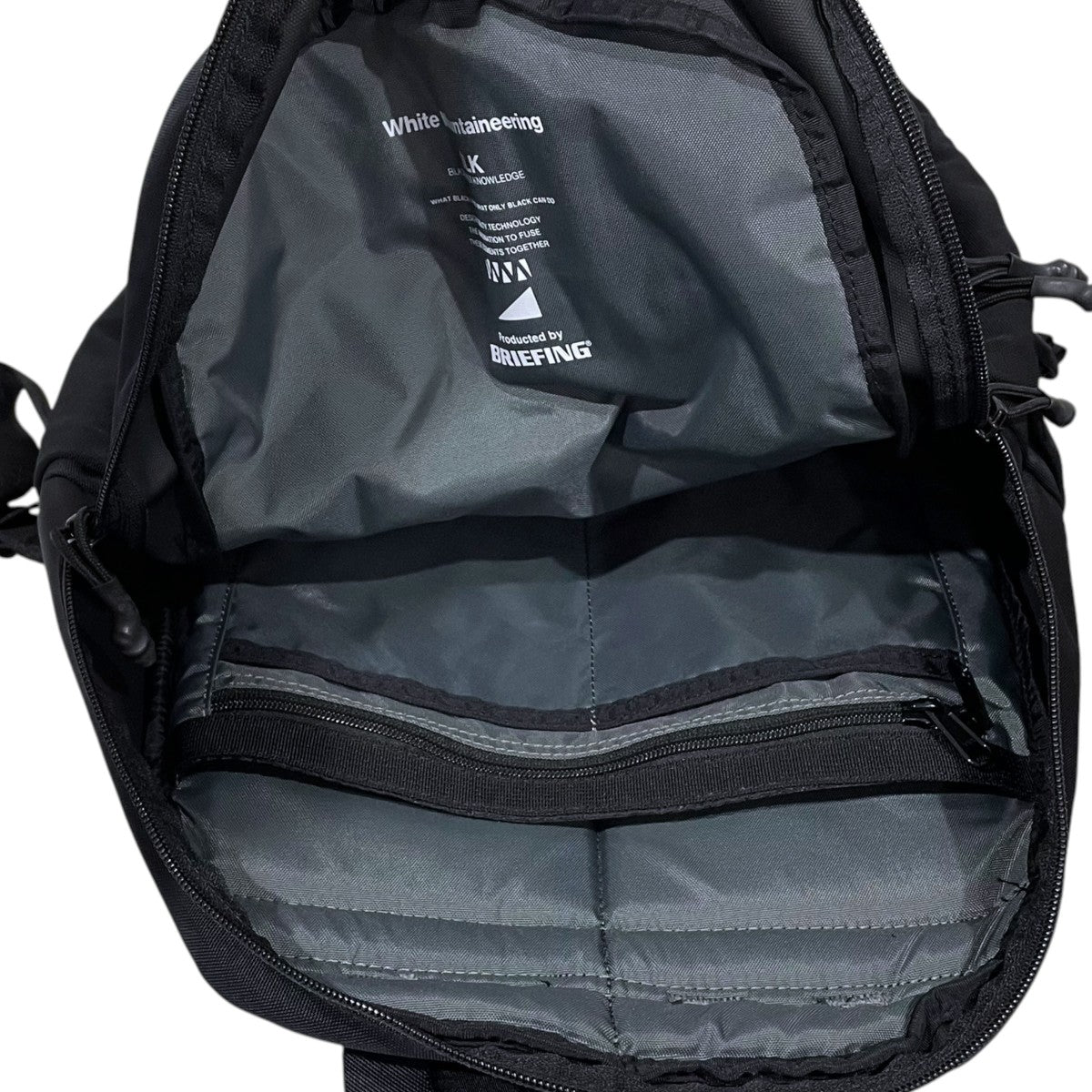WHITE MOUNTAINEERING×BRIEFING X-PAC BACK PACKバックパック ブラック