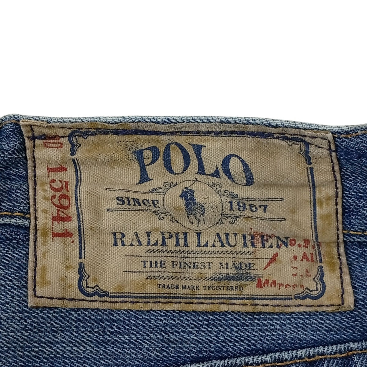 POLO JEANS RALPH LAURENデニムパンツ 古着・中古-4枚目のアイテム画像