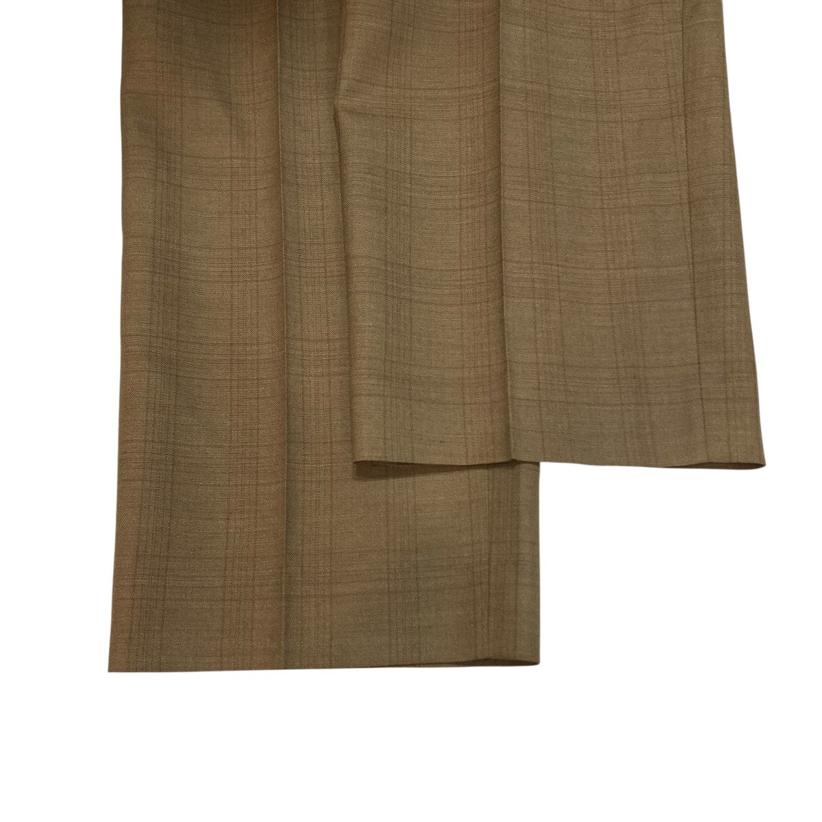AURALEE A25SP02BA BLUEFACED WOOL TWO-TUCK SLACKS 古着・中古-5枚目のアイテム画像