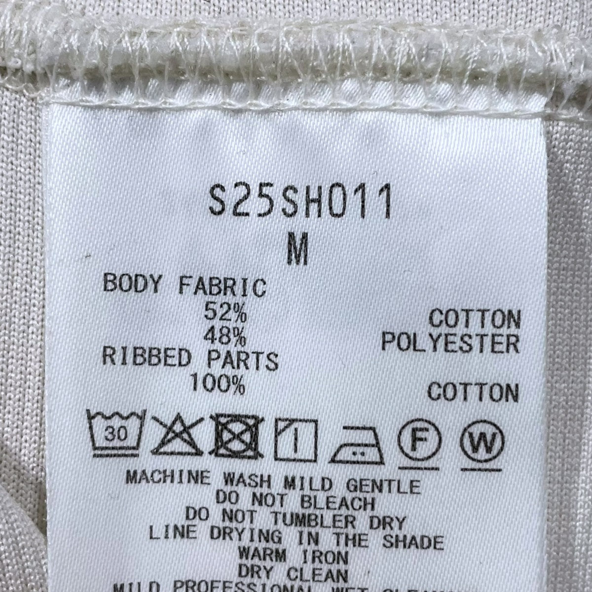 nanamica 25SS オーバーサイズスウェットトレーナー Crew Neck Sweat クルーネックスウェット S25SH011 古着・中古-6枚目のアイテム画像
