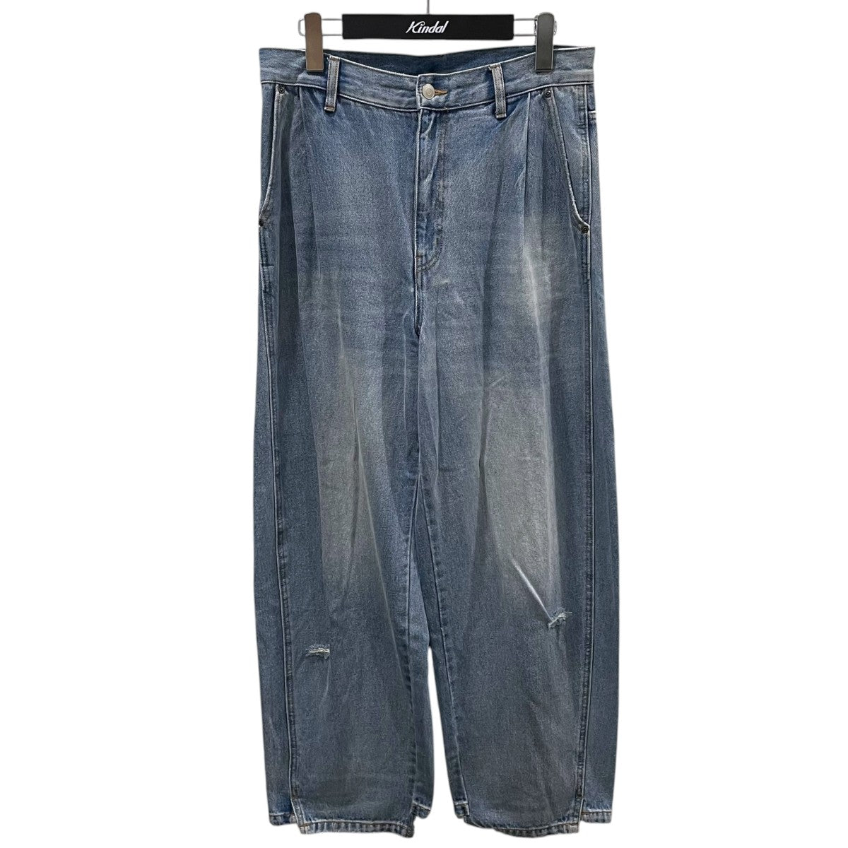 23AW カーブデニムパンツ CURVED SEAM DENIM PT カーブ シーム デニムパンツ Y234-31041-5