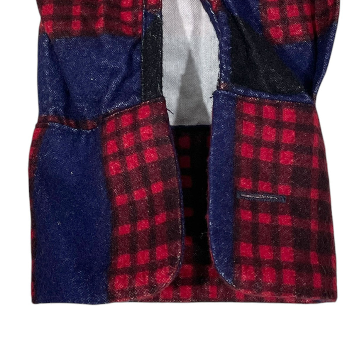 22AW チェック柄オープンカラーシャツ One-Up Shirt - R／C Flannel Cloth ／ Printed ワンアップシャツ LQ153
