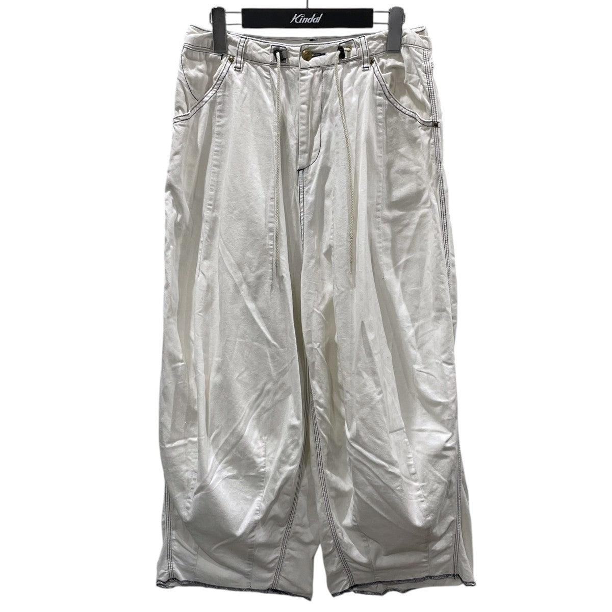 Needles ワイドパンツ H．D． Pant - Painter ヒザデルパンツ ペインター CH202 古着・中古-1枚目のアイテム画像